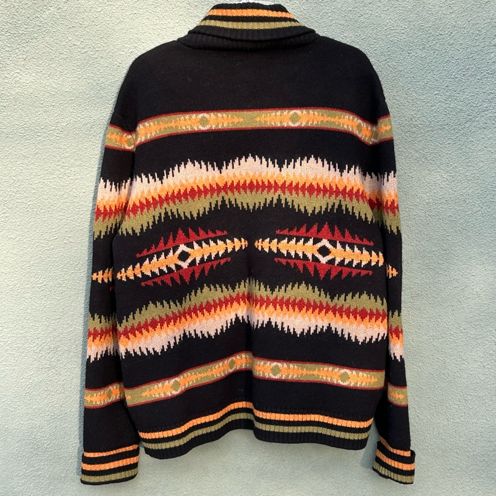 Pendleton Tye River Lambswool Full Zip Cardigan S… - image 7